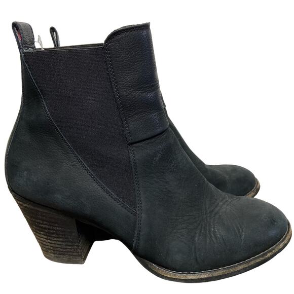 Paul green Jules Block Heel Chelsea Boot black size 5.5 euc - Picture 2 of 6